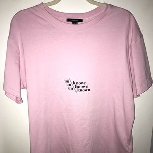 Pink t shirt